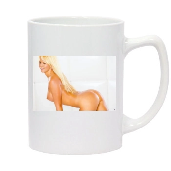 Heather Rene Smith 14oz White Statesman Mug