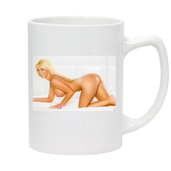 Heather Rene Smith 14oz White Statesman Mug