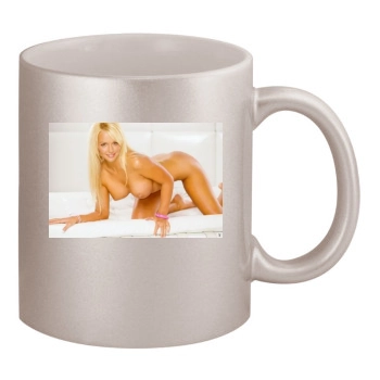 Heather Rene Smith 11oz Metallic Silver Mug