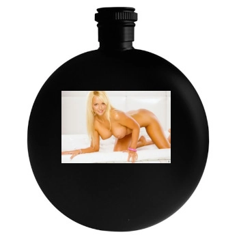 Heather Rene Smith Round Flask