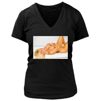 Heather Rene Smith Women's Deep V-Neck TShirt