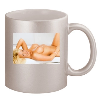 Heather Rene Smith 11oz Metallic Silver Mug