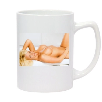 Heather Rene Smith 14oz White Statesman Mug