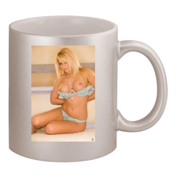 Heather Rene Smith 11oz Metallic Silver Mug