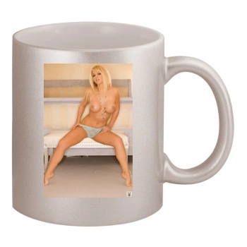 Heather Rene Smith 11oz Metallic Silver Mug