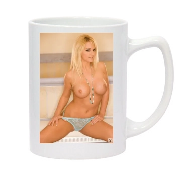 Heather Rene Smith 14oz White Statesman Mug