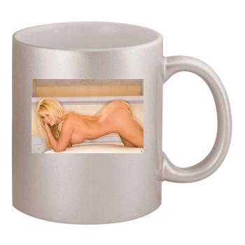 Heather Rene Smith 11oz Metallic Silver Mug