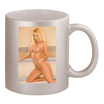 Heather Rene Smith 11oz Metallic Silver Mug