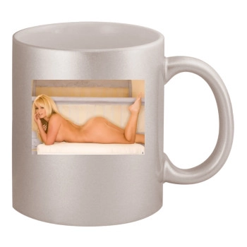 Heather Rene Smith 11oz Metallic Silver Mug