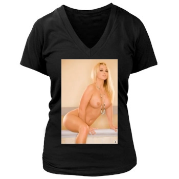 Heather Rene Smith Women's Deep V-Neck TShirt