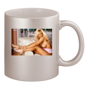 Heather Rene Smith 11oz Metallic Silver Mug