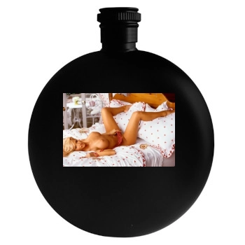 Heather Rene Smith Round Flask