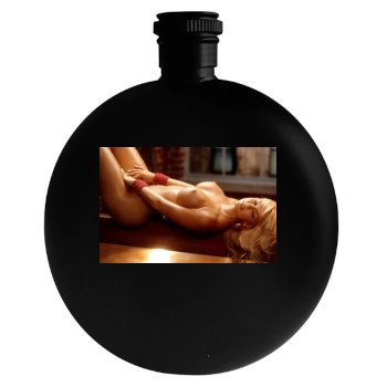 Heather Rene Smith Round Flask