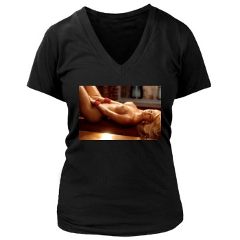 Heather Rene Smith Women's Deep V-Neck TShirt