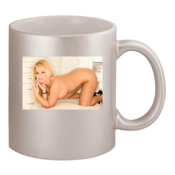 Heather Rene Smith 11oz Metallic Silver Mug