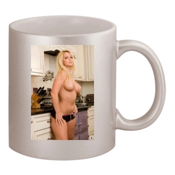 Heather Rene Smith 11oz Metallic Silver Mug