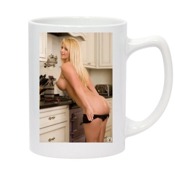 Heather Rene Smith 14oz White Statesman Mug