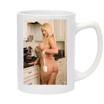 Heather Rene Smith 14oz White Statesman Mug