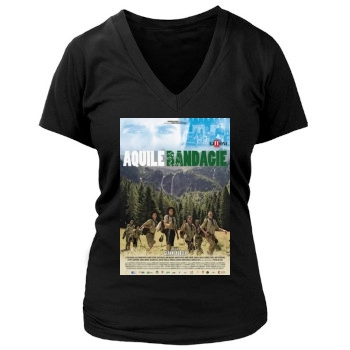 Aquile Randagie (2019) Women's Deep V-Neck TShirt