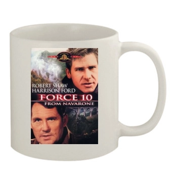 Force 10 From Navarone (1978) 11oz White Mug