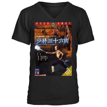 Shao Lin san shi liu fang (1978) Men's V-Neck T-Shirt