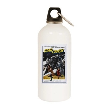 Starcrash (1978) White Water Bottle With Carabiner