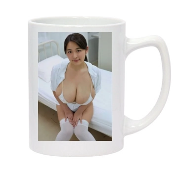 Saki Yanase 14oz White Statesman Mug