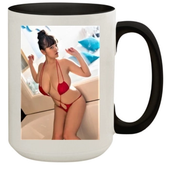 Saki Yanase 15oz Colored Inner & Handle Mug