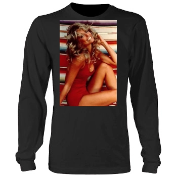 Farrah Fawcett Men's Heavy Long Sleeve TShirt