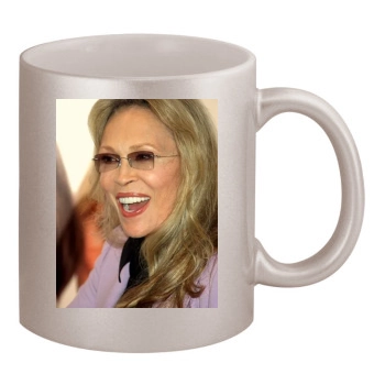 Faye Dunaway 11oz Metallic Silver Mug