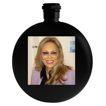 Faye Dunaway Round Flask