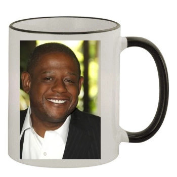 Forest Whitaker 11oz Colored Rim & Handle Mug