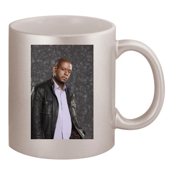 Forest Whitaker 11oz Metallic Silver Mug