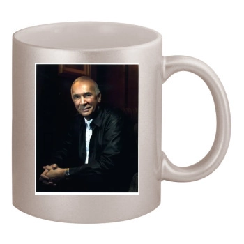 Frank Langella 11oz Metallic Silver Mug