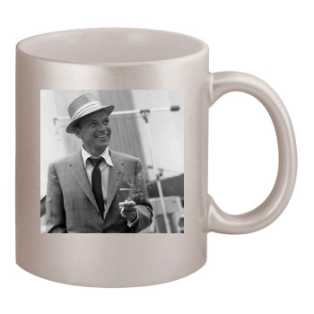 Frank Sinatra 11oz Metallic Silver Mug