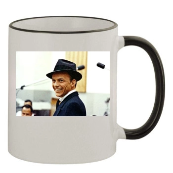 Frank Sinatra 11oz Colored Rim & Handle Mug