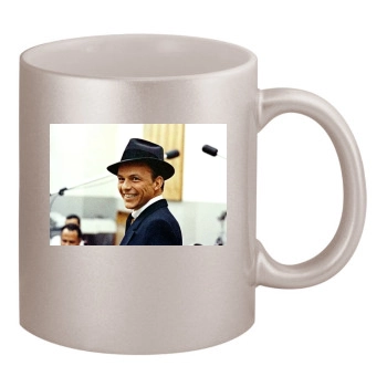 Frank Sinatra 11oz Metallic Silver Mug