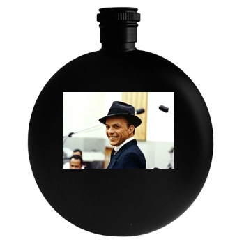 Frank Sinatra Round Flask