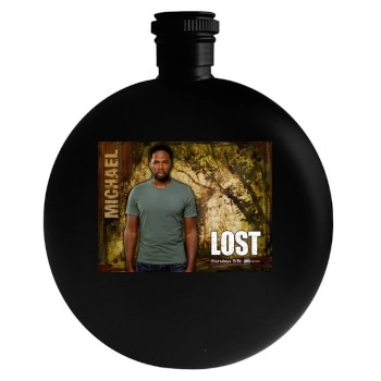 Harold Perrineau Round Flask