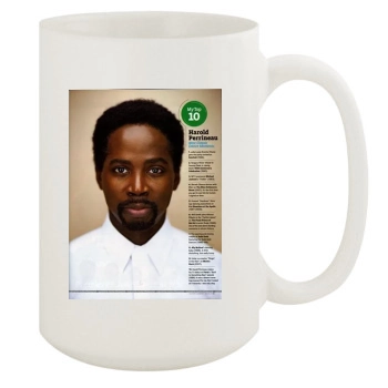 Harold Perrineau 15oz White Mug