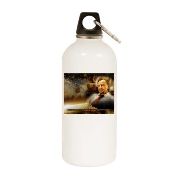 Harvey Keitel White Water Bottle With Carabiner