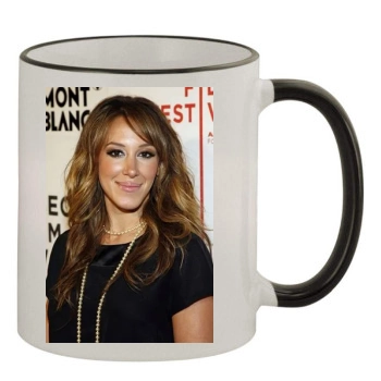 Haylie Duff 11oz Colored Rim & Handle Mug