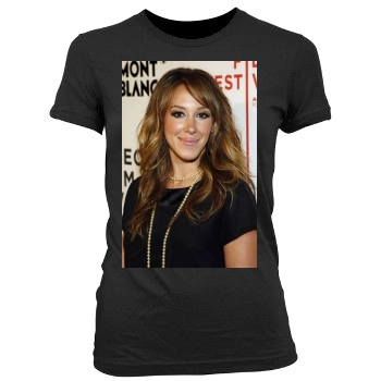 Haylie Duff Women's Junior Cut Crewneck T-Shirt