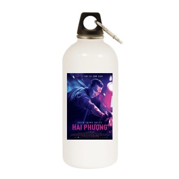 Hai Phuong (2019) White Water Bottle With Carabiner