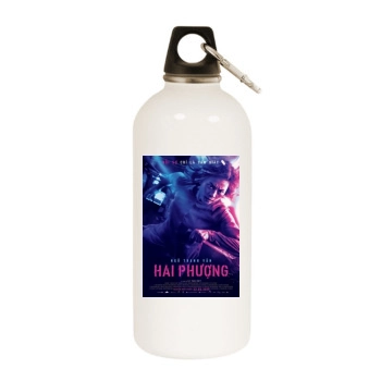 Hai Phuong (2019) White Water Bottle With Carabiner