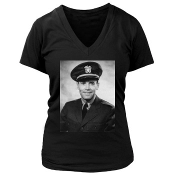 Henry Fonda Women's Deep V-Neck TShirt