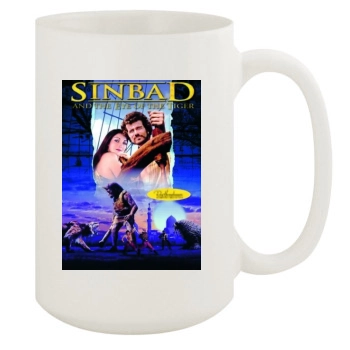 Sinbad and the Eye of the Tiger (1977) 15oz White Mug