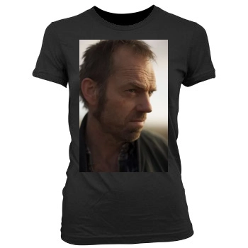 Hugo Weaving Women's Junior Cut Crewneck T-Shirt