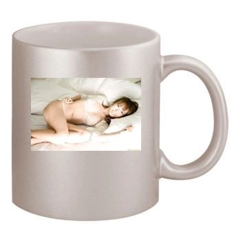 Azusa Yamamoto 11oz Metallic Silver Mug