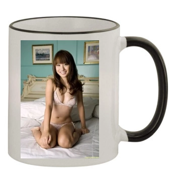 Azusa Yamamoto 11oz Colored Rim & Handle Mug